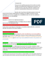 La Fase de Formulacion y Evaluacion