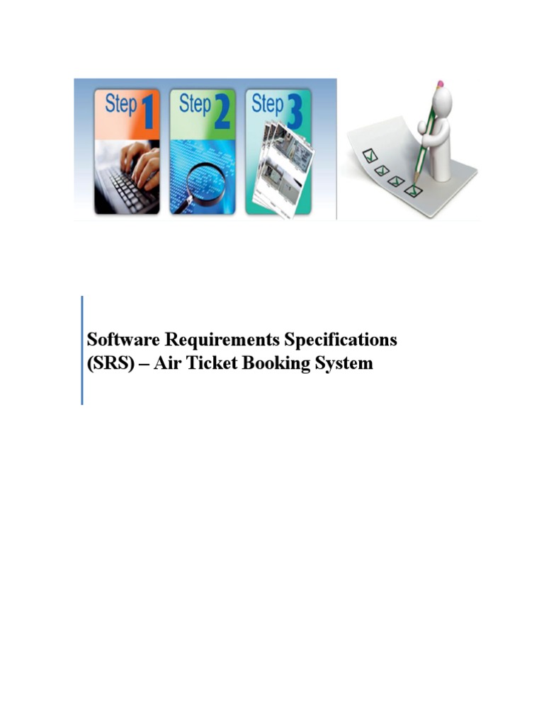 Air Ticket Booking System SRS Document | PDF | Web Application | Internet