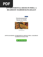 (Y442.Ebook) Ebook Environmental Issues in India A Reader by Mahesh Rangarajan PDF