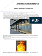 Fireproof Glass Types and Classification