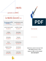 Scheda Della Melodia NR 1 Suoniamo La Chitarra PDF