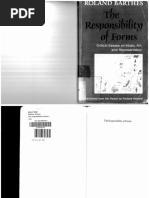 Barthes-The Responsibility of Forms-Rasch | PDF