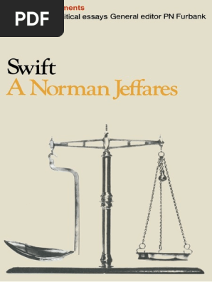 Modern Judgements Norman Jeffares Pdf Jonathan Swift