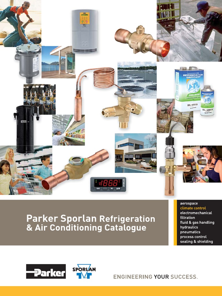 Parker Sporlan Refrigeration & Air Conditioning Catalogue 2015, PDF, Actuator