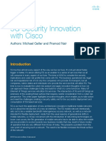 5g Security Innovation With Cisco WP