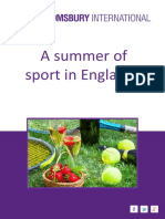 A Summer of Sport in England PDF