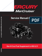 Mercruiser Service Manual 40 Gen III Cool Fuel Supplement 
