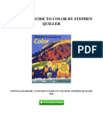 Painters Guide To Color by Stephen Quiller