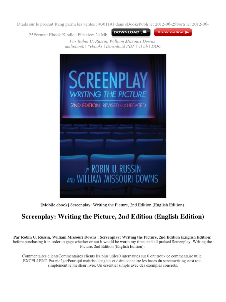 Screenplay: Writing the Picture Guide | PDF | Screenplay | Writing
