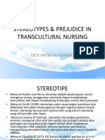 Stereotypes & Prejudice in Transcultural Nursing-1
