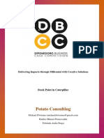Potato Consulting - Preliminary Stage - DBCC2018