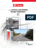 June 2013 Transitway Design Guidelines