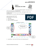 Modul TIK'1 Tuxt Paint