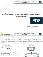 11 - Parametros de Corte no Processo de Usinagem Fresamento (1).pdf