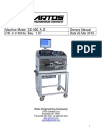 Machine Model CS-326 Owners Manual