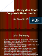 Sarbanas Oxley Dan Good Corporate Governance