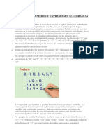 Factorizacion y Potenciacion Act 3 Matematicas