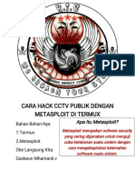 Cara Hack CCTV Dengan Metasploit Di Termux-1 PDF