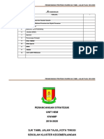 PERANCANGAN STRATEGIK KWAPM 2020 New