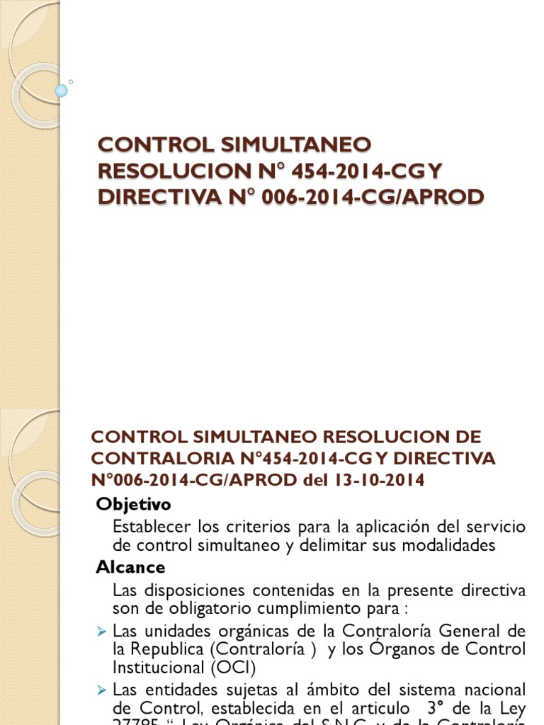 Control Simultaneo PDF | PDF | Adopción | Planificación