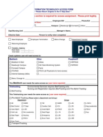 Information Access Form