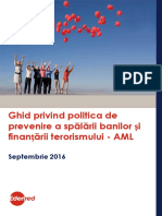 Politica de Prevenire A Spalarii Banilor 891