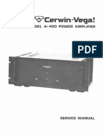 Amplifier Cerwin - Vega-A400 - SM