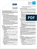 Health Companion Policy Wording PDF