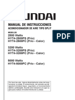 AireacondicionadoHY9K115ACMUG001 00015 Manual Hyundai HYT4 B 10 07 15