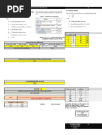 TABELA PARA CALCULO DE CALHA DE SECÇÃO RETANGULAR