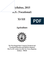 Syllabus Agriculture PDF