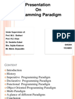 Programming Paradigm 