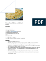 Cheesy Baked Quinoa and Spinach PDF
