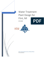 Ce 5230 Water Treatment Plant Design