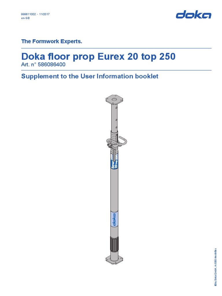 Doka Eurex20 PDF | PDF