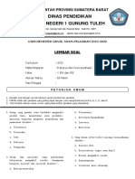 Soal Ujian Prakarya Dan Kewirausahaan Xi