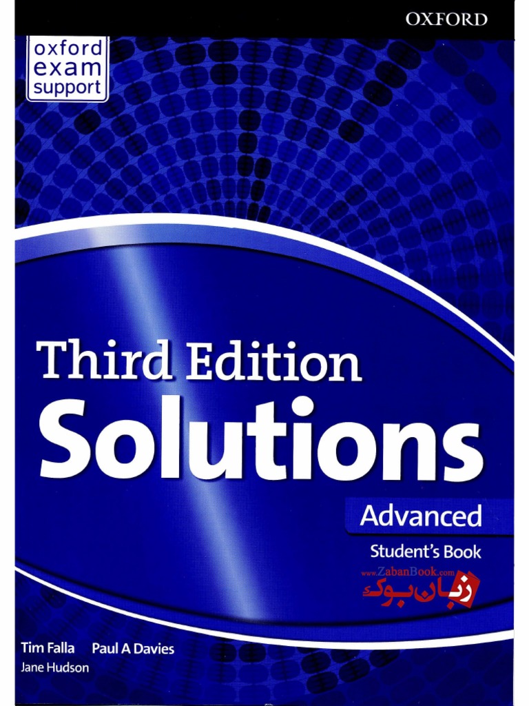 Solutions 3rd Advanced Student Book and Work Book PDF | PDF | English ...