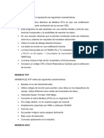 MODBUS Caracteristicas y Aplicacion