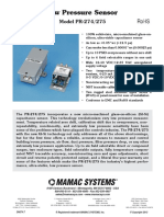 Pressure Sensor PR274 275 PDF