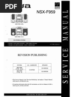 Aiwa nsx-f959 | PDF