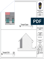 DENAH 1-Tampak Depan Dan Tampak S.Kanan