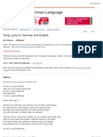 Die Prinzen - Millionaer - Lyrics in German and English