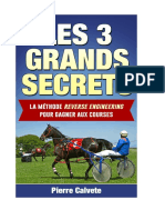 Les 3 Grands Secrets Trot