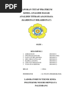 Titrasi Asam Basa Penentuan Karbonat Bikarbonat