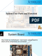 System Unit Parts and Function