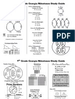 5th Grade Math Georgia Milestones Study Guide