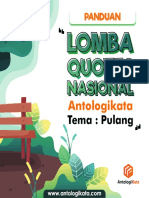 Panduan Lomba Quotes Nasional 2019 PDF