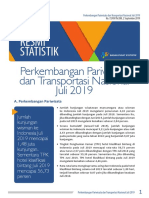 Jumlah Kunjungan Wisman Ke Indonesia Juli 2019 Mencapai 1,48 Juta