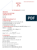 Bài giảng Giải tích 1 - PGS TS Nguyễn Xuân Thảo 2015 PDF