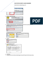 Alur Cetak Kartu Ujian Mandiri PDF